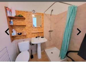 Koupelna v ubytování Studio Vans