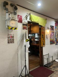 Kuchyň nebo kuchyňský kout v ubytování 和モダン 本町駅から2分 心斎橋まで10分 大阪城まで20分 6名宿泊可能
