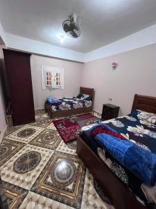 Postel nebo postele na pokoji v ubytování Siwa Shali Hostel + 28 fotografií