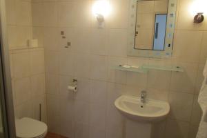 Koupelna v ubytování Pension Casa Topolino