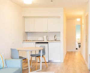 A kitchen or kitchenette at HOVIMA Panorama