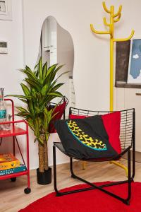 Χώρος καθιστικού στο Superstudio Pop Art Apartments by BiNoBi!