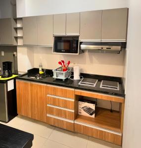 Kuchyň nebo kuchyňský kout v ubytování CDE Duplex Rent - 3 Dormitorios