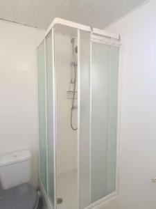 Koupelna v ubytování Studio avec jardin-Proche LDLC-Groupama Stadium-Eurexpo-métro + 10 fotografií