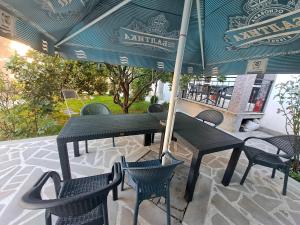 Restaurant o un lloc per menjar a Guest House "AKHALTSIKHE"