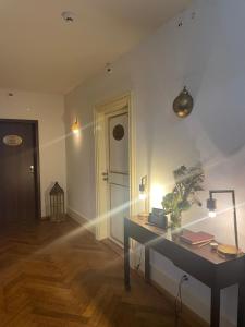 Postel nebo postele na pokoji v ubytování La Belle-Croix