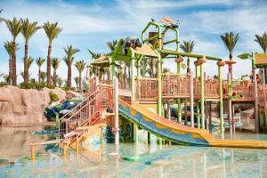 a water slide at a water park at Sentido Reef Oasis Aqua Park Resort in Sharm El Sheikh