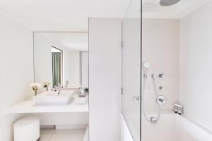 Koupelna v ubytování Hôtel Barrière Lille