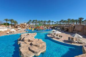 a resort with two pools and a water park at Reef Oasis Beach Aqua Park Resort in Sharm El Sheikh