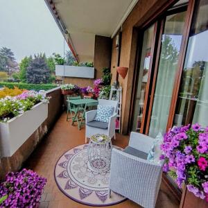 Un balcón o terraza en La Dama dei Fiori