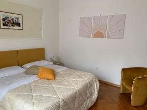 Postel nebo postele na pokoji v ubytování SoleMare Rooms Trieste