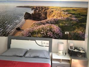 Postel nebo postele na pokoji v ubytování Tucan