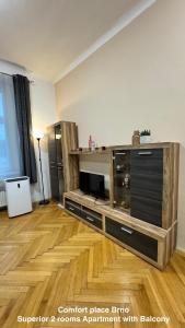 Η κουζίνα ή μικρή κουζίνα στο Comfort Place Brno, Hybesova