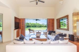 โทรทัศน์และ/หรือระบบความบันเทิงของ Residencia Palmas en Punta Mita