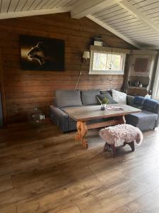 Khu vực ghế ngồi tại Hytta på Øyfjell