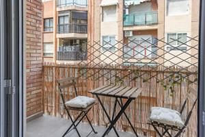 En balkon eller terrasse på Luxury apartment in Alicante