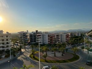 Nespecifikovaný výhled na hory nebo výhled na hory při pohledu z apartmánu