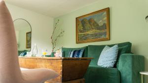 Posezení v ubytování Ferienhaus Alexandra in Ebensee