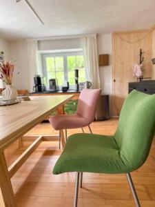 Kuchyň nebo kuchyňský kout v ubytování Ferienhaus Alexandra in Ebensee