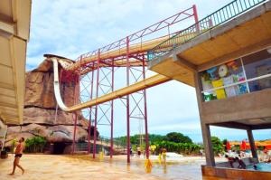 Parque aquático no apart-hotel ou nos arredores