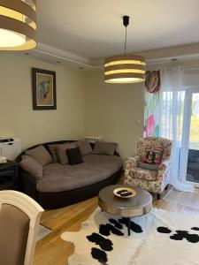 Khu vực ghế ngồi tại Apartman Jana 1