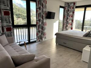 Cama ou camas em um quarto em Villa Mona 2