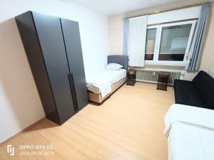 Ένα ή περισσότερα κρεβάτια σε δωμάτιο στο Accomodation Worfelden