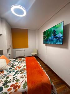 Ένα ή περισσότερα κρεβάτια σε δωμάτιο στο APARTAMENTO COSTA CANTABRIA +53 φωτογραφίες