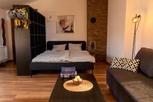 Postel nebo postele na pokoji v ubytování PARADAJS City Center Apartments - 24h self check-in & free private parking