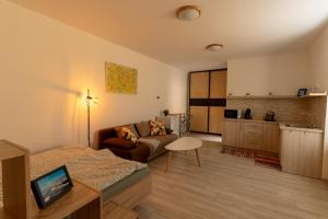 Kuchyň nebo kuchyňský kout v ubytování PARADAJS City Center Apartments - 24h self check-in & free private parking