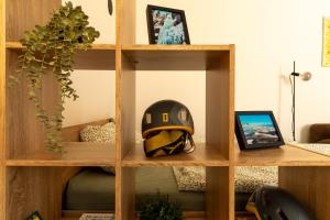 TV a/nebo společenská místnost v ubytování PARADAJS City Center Apartments - 24h self check-in & free private parking