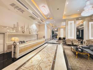 Area soggiorno di The Bazaar Hotel Bangkok