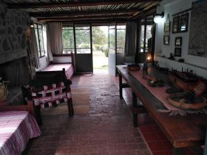 Χώρος καθιστικού στο Casa con vista al lago en Potrero de Garay +38 φωτογραφίες