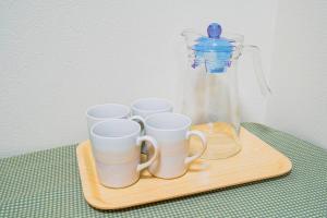 Kaffe- og tefaciliteter på 萱の小築