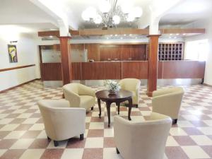 Et opholdsområde på Hotel Tejas Rojas