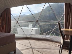 Üldine mäevaade või majutusasutusest Glamping Machakhela 2 pildistatud vaade