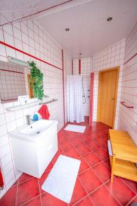 Koupelna v ubytování Ferienwohnung-Rickert-Nr-2