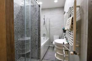 Koupelna v ubytování Hotel Giorgi Tbilisi