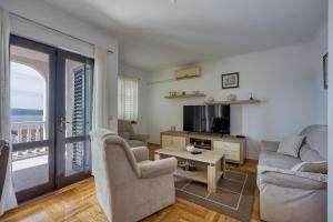 Posezení v ubytování Apartments Grozdana