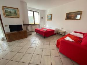 Μια τηλεόραση ή/και κέντρο ψυχαγωγίας στο B&B Nonna Cecilia
