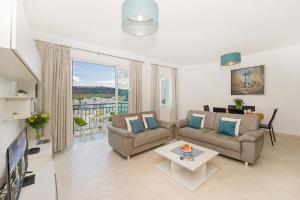 Area soggiorno di Hillock Residence Apartments