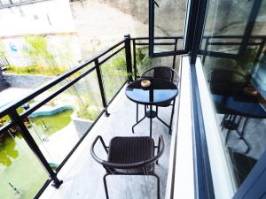 Balcone o terrazza di 九华山风景区随侣同行民宿