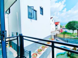 Balcone o terrazza di 九华山风景区随侣同行民宿