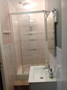 Koupelna v ubytování désiré