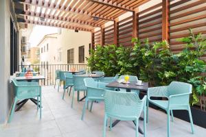 Posezení v ubytování Hostal Sol y Miel
