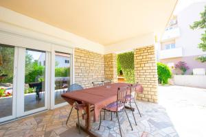 Patio nebo venkovní prostory v ubytování Apartments Claudia