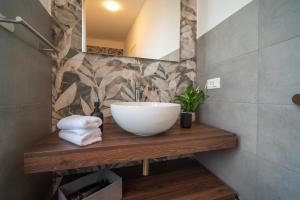 Koupelna v ubytování La Terrazza Anagni