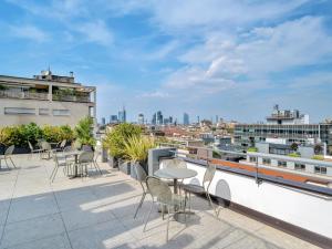 Balkón nebo terasa v ubytování B&B Hotel Milano City Center Duomo