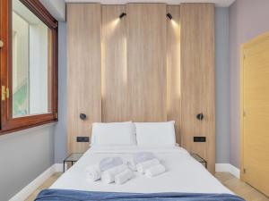 Postel nebo postele na pokoji v ubytování B&B Hotel Milano City Center Duomo