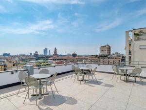 Balkón nebo terasa v ubytování B&B Hotel Milano City Center Duomo